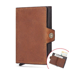Full-Grain Leather Card Wallet