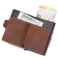 Leather Men's Card Holder Card Case European and American Leather Coin Purse Card Holder